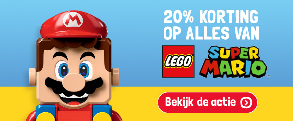 Korting op LEGO Super Mario