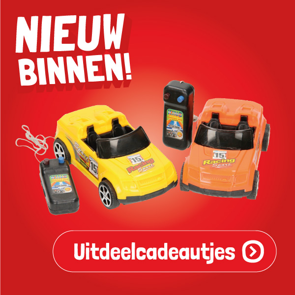 Nieuwe uitdeelcadeautjes