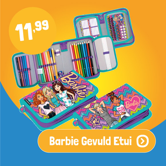 Barbie gevuld etui