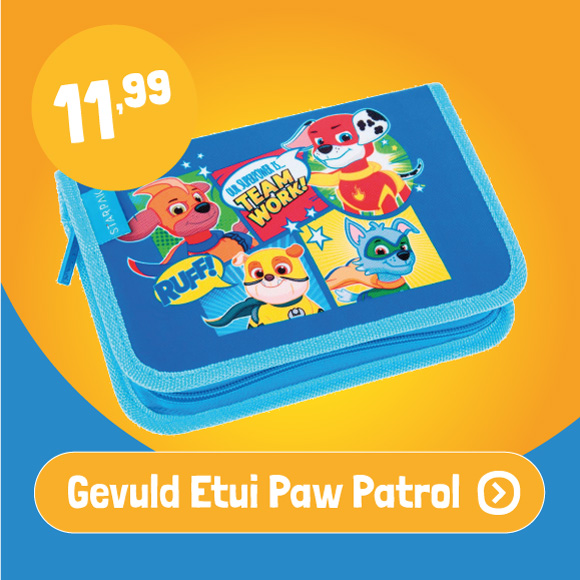 Gevuld etui Paw Patrol