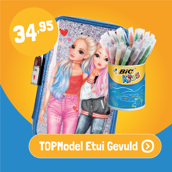 TOPModel 3-vaks Etui Gevuld 