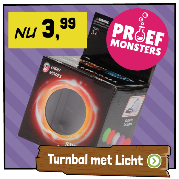 Turnbal met licht