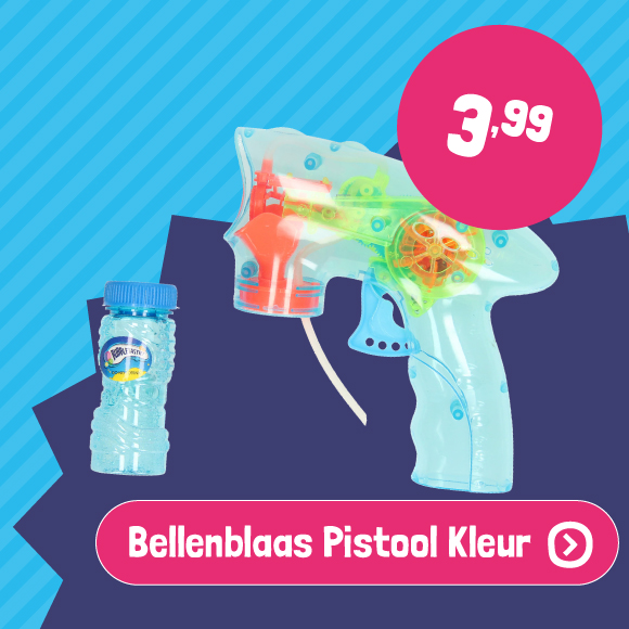 Bellenblaas pistool kleur