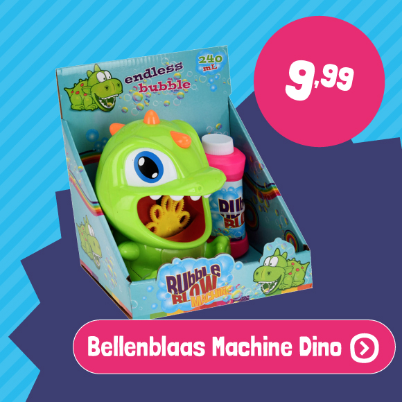 Bellenblaasmachine Dino