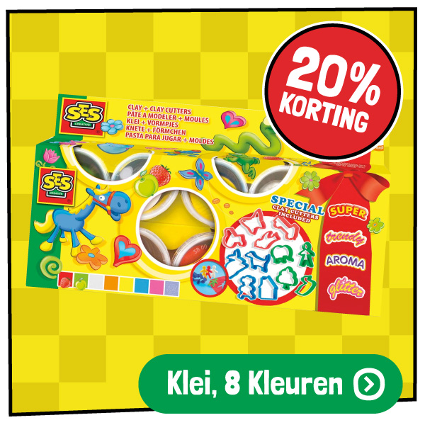 SES Klei, 8 Kleuren