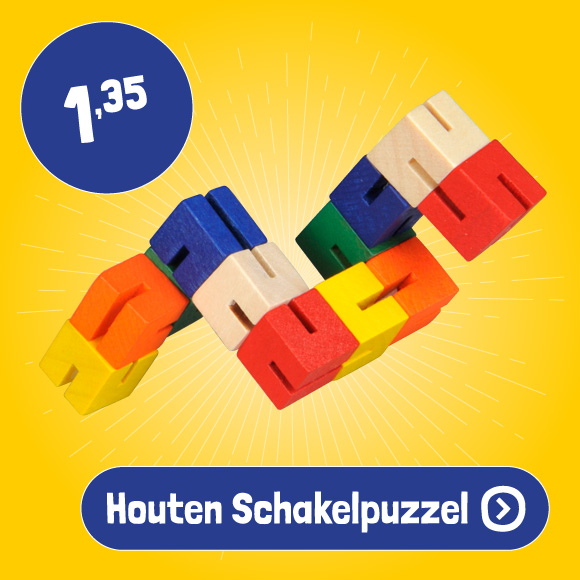 Houten Schakelpuzzel