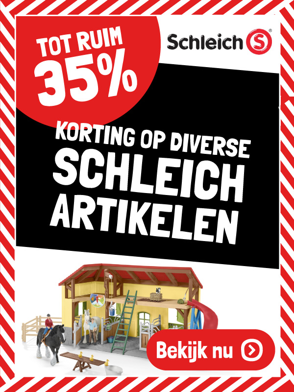 Korting op diverse Schleich artikelen