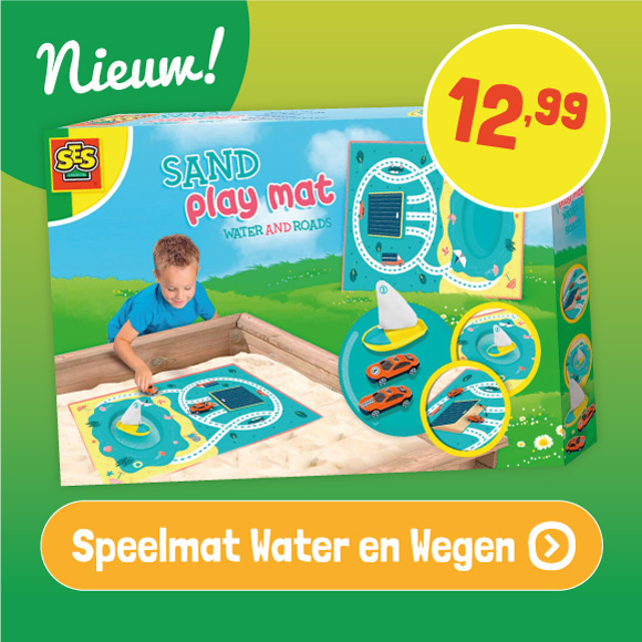 SES Zand Speelmat Water en Wegen