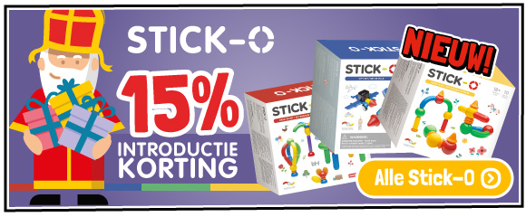 15% korting op Stick-O