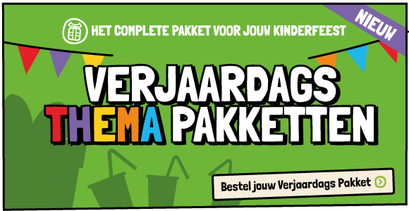 Nieuw: compleet pakket voor jouw kinderfeestje