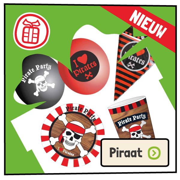 Kinderfeest Pakket Piraat