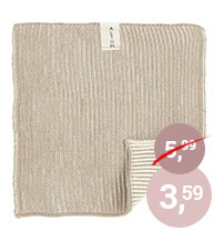 Altum Gastendoekje Gehaakt Taupe
