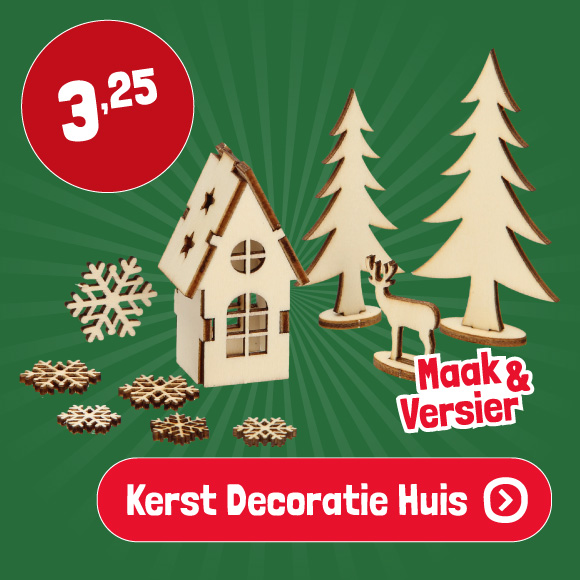 Maak en Versier je Kerst Decoratie Huis