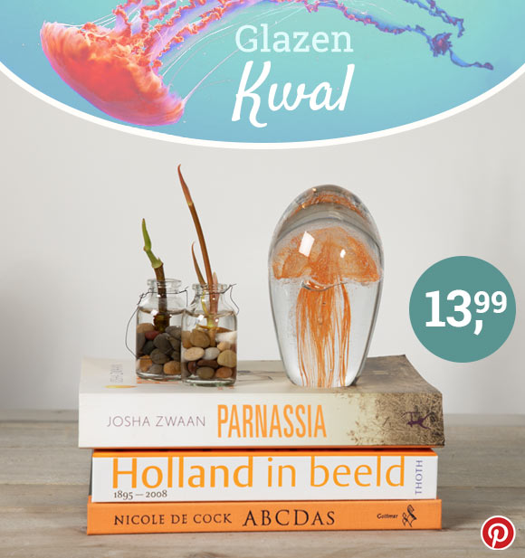 Decoratie Kwal in Glas Oranje header