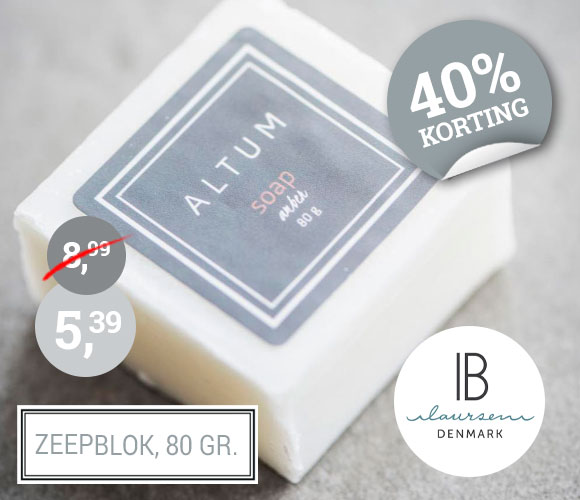 Altum Zeepblok Amber 80gr