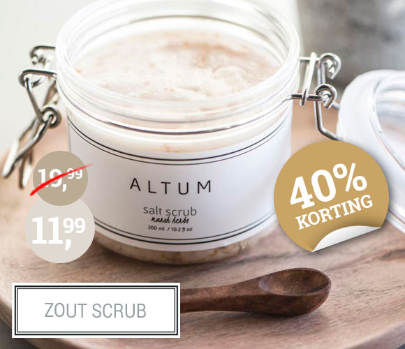 Altum Zout Scrub Marsh Herbs, 300 ml