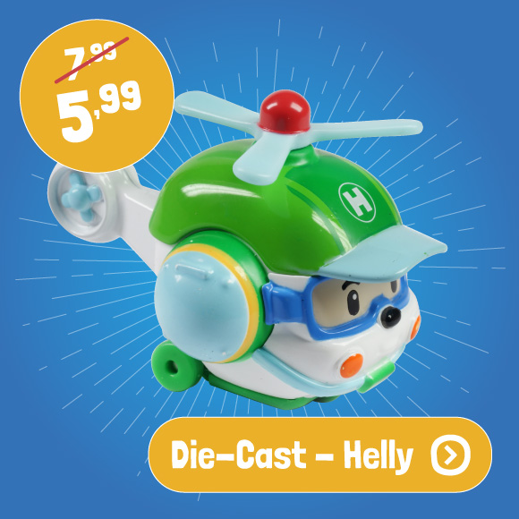 Robocar Poli Die-Cast - Helly