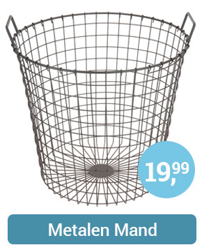 metalen Mand