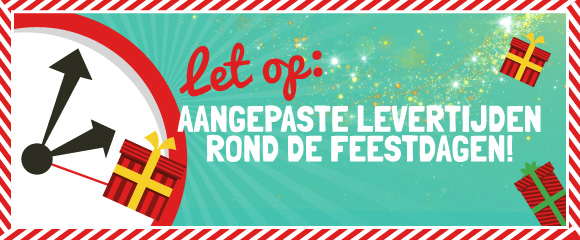 Aangepaste levertijden