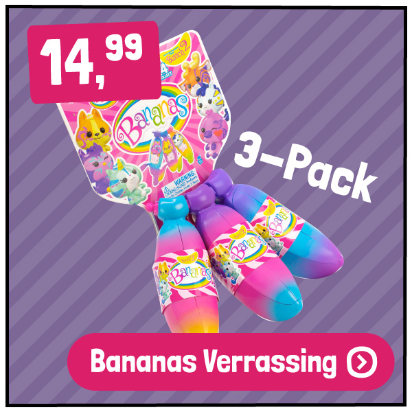 Bananas Verrassing 3-Pack Wave 2