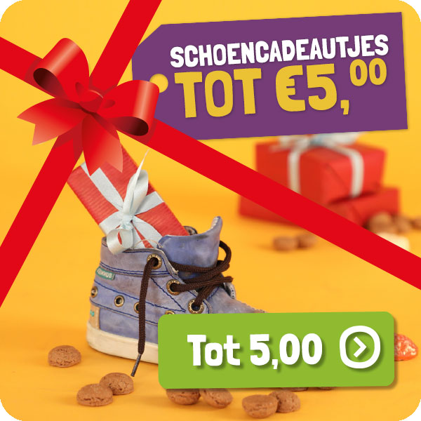 Schoencadeautjes tot 5 euro