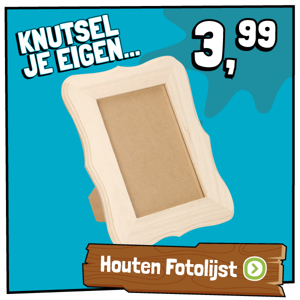 Versier je eigen Houten Fotolijst