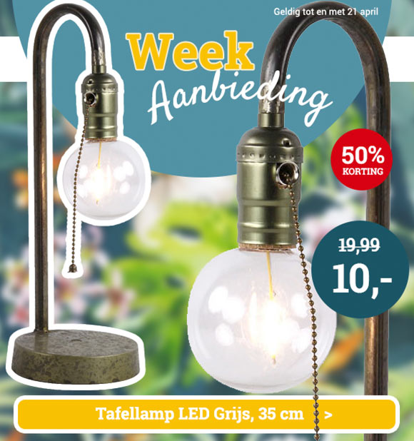 Weekaanbieding Tafellamp LED
