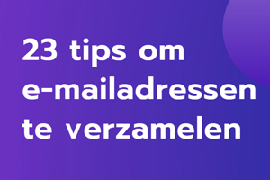 Tips om adressen te verzamelen