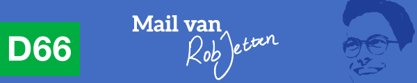 Header - Mail van Rob Jetten