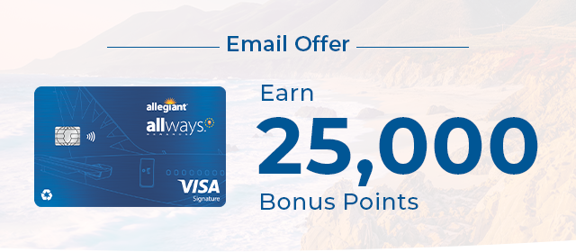 Email Offer - Earn 25,000 Bonus Points