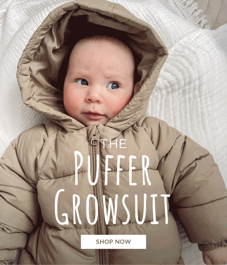 Baby grow coat top