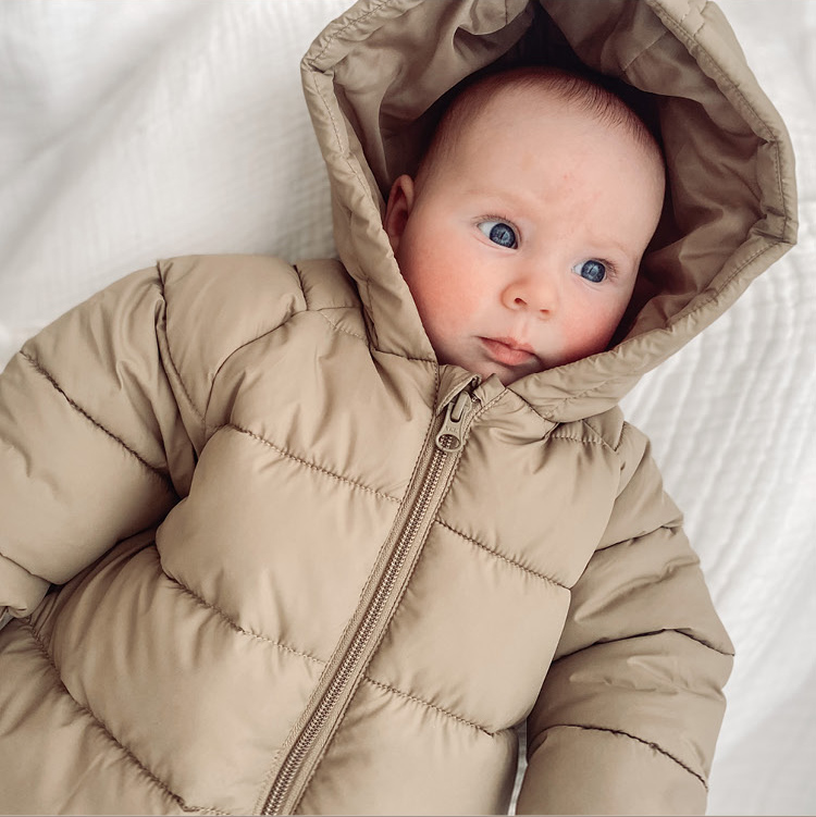 Baby sale grow coat