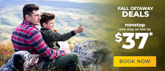 Fall Getaway Deals (October) | BOOK NOW