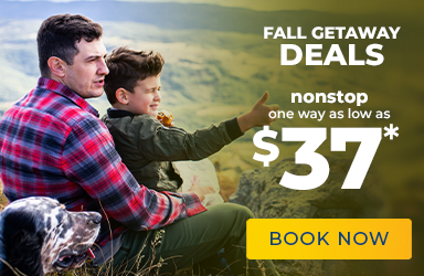Fall Getaway Deals (October) | BOOK NOW