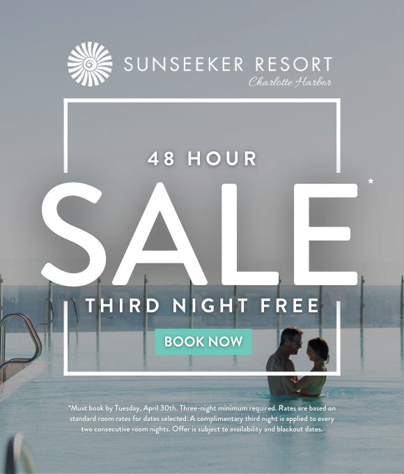 Sunseeker Resort Charlotte Harbor | 48 HOUR SALE THIRD NIGHT FREE | BOOK NOW