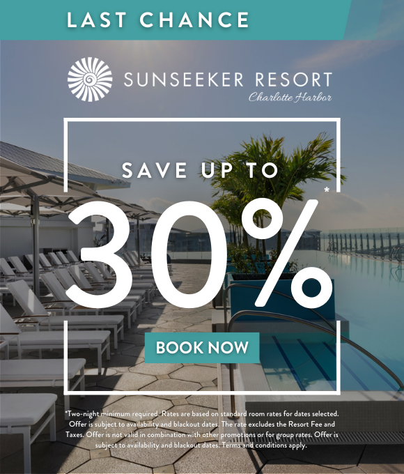Sunseeker Resort Charlotte Harbor | SAVE UP TO 30% | LAST CHANCE | BOOK NOW