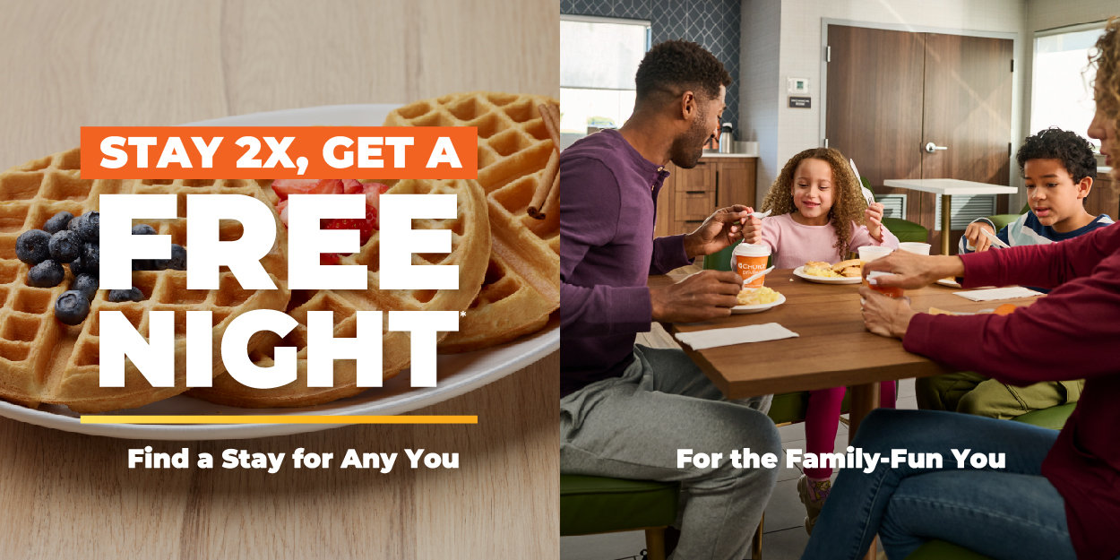 STAY TWICE, GET A FREE NIGHT