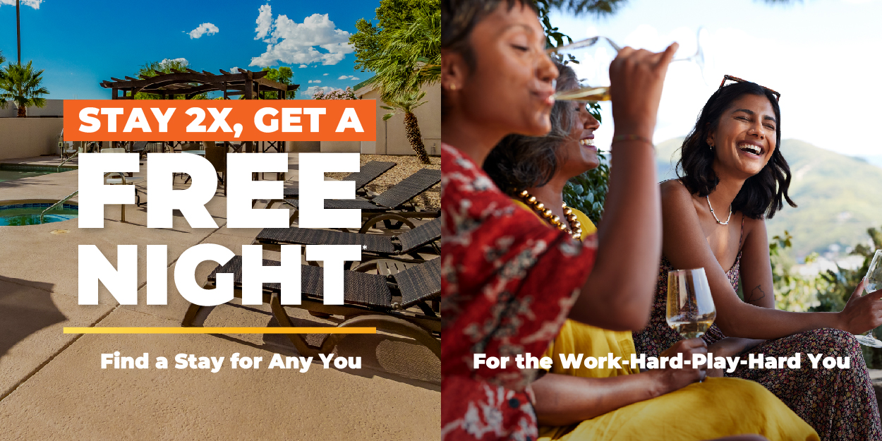 STAY TWICE, GET A FREE NIGHT