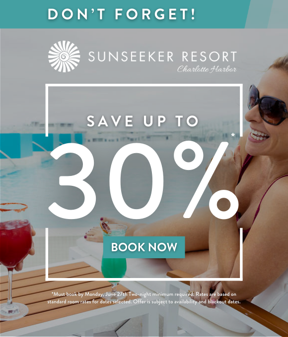 Sunseeker Resort Charlotte Harbor | SAVE UP TO 30% | BOOK NOW