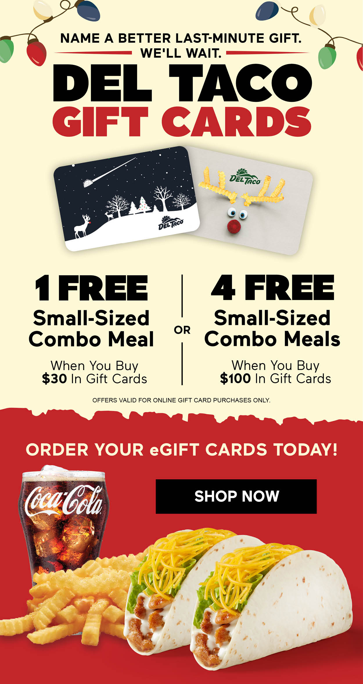 Del taco new arrivals coupons