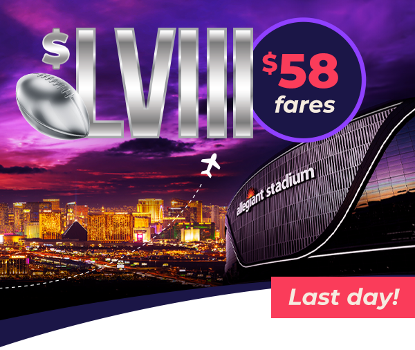 $LVIII ($58) fares - Last day!