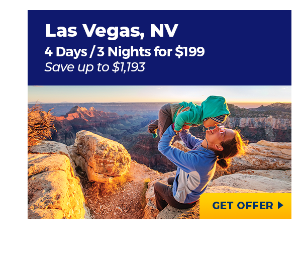 Las Vegas, NV | 4 Days/3 Nights for $199 | Save up to $1,193