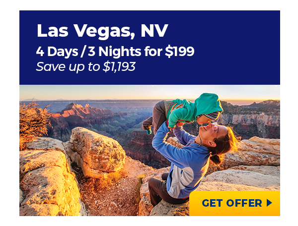 Las Vegas, NV | 4 Days/3 Nights for $199 | Save up to $1,193