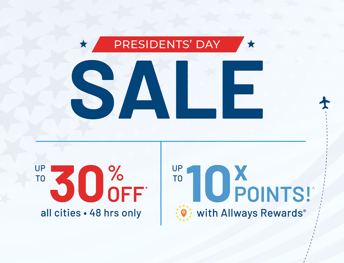 Presidents' Day Sale