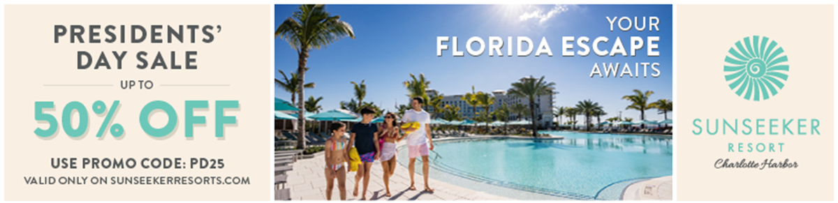 Your Florida Escape Awaits. Up to 50% OFF at Sunseeker Resort.