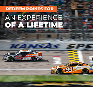 REDEEM POINTS FOR AN EXPERIENCE OF A LIFETIME