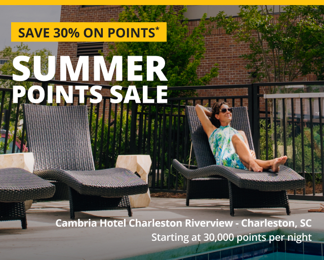GET UP TO A 30% BONUS ON POINTS