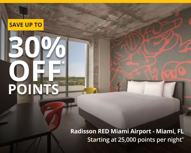GET UP TO A 30% BONUS ON POINTS