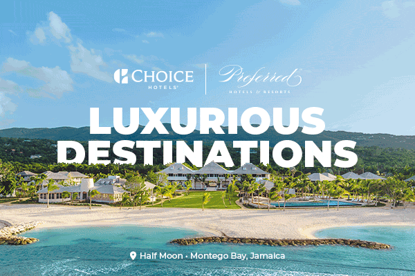 Alternating Images of Preferred Hotels destinations of Malta, Australia, Jamaica