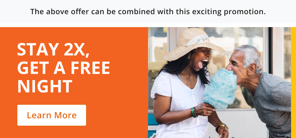 STAY 2X, GET A FREE NIGHT